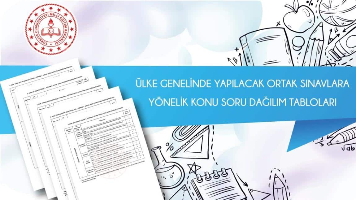 6. Sınıf Türkçe ve Matematik Dersleri Ortak Sınavları